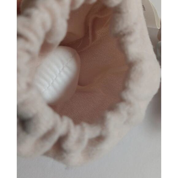 Lot of 3 Overly Raker Finger Puppet Ceramic Face Bunny Rabbit Pouch Blue Ribbon - Picture 7 of 10